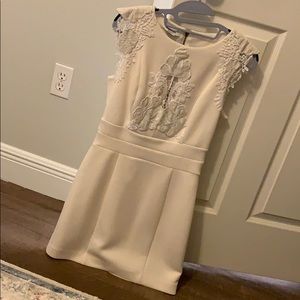 White cocktail dress